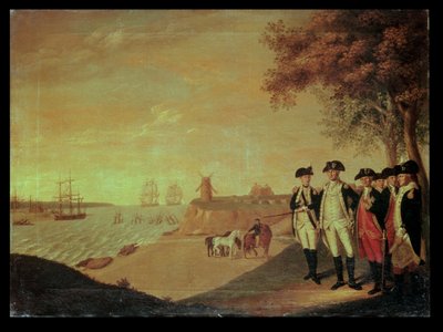 ワシントンとヨークタウンの将軍 作： James the Elder Peale