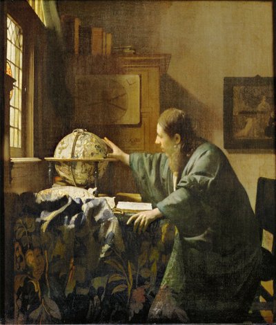 天文学者... 作： Jan (1632-75) Vermeer