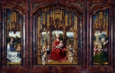 Triptyykki Malvern 作： Jan (c.1472 c.1533) Gossaert