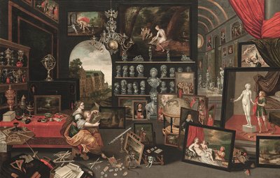 視覚の寓意（油彩・キャンバス） 作： Jan (follower of) Brueghel