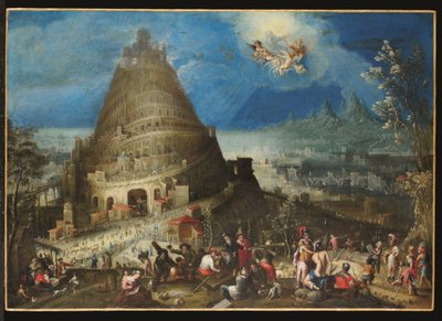 バベルの塔 1650年頃 油彩・カンヴァス 作： Jan (follower of) Brueghel
