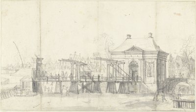 冬のアムステルダムのハイリゲヴェーグスポールト 作： Jan Abrahamsz. Beerstraten