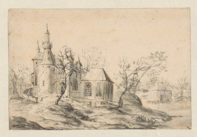 丘の上の教会 作： Jan Abrahamsz. Beerstraten