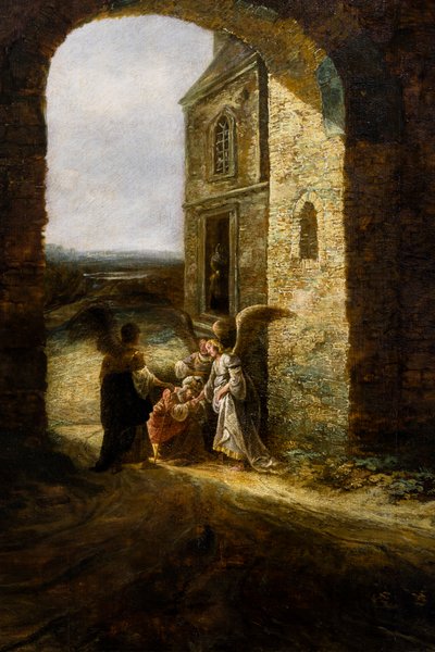 アブラハムへの3人の天使の出現 作： Jan Aertsen Marienhof