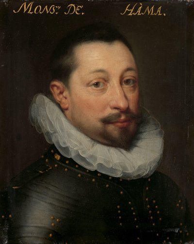 シャルル・ド・レヴァン、ファマール、フォリモン、ルザールの領主の肖像 作： Jan Antonisz van Ravesteyn (workshop of)