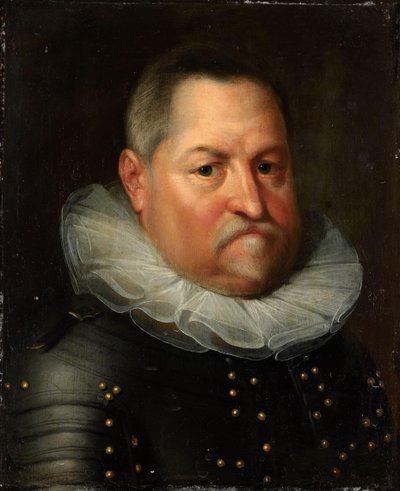 ジョン・ザ・オールドとして知られる、ナッソーのジョン伯爵の肖像 作： Jan Antonisz van Ravesteyn (workshop of)