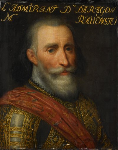アラゴン提督、フランシスコ・ウルタド・デ・メンドーサの肖像 作： Jan Antonisz van Ravesteyn (workshop of)
