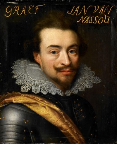 ナッソー・ジーゲン伯ヤン・ザ・ヤンガーの肖像（ナッソー・ジーゲン伯ジョン8世） 作： Jan Antonisz van Ravesteyn (workshop of)