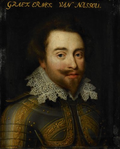 ナッソー・ジーゲン伯ヨハン・エルンスト1世の肖像 作： Jan Antonisz van Ravesteyn (workshop of)
