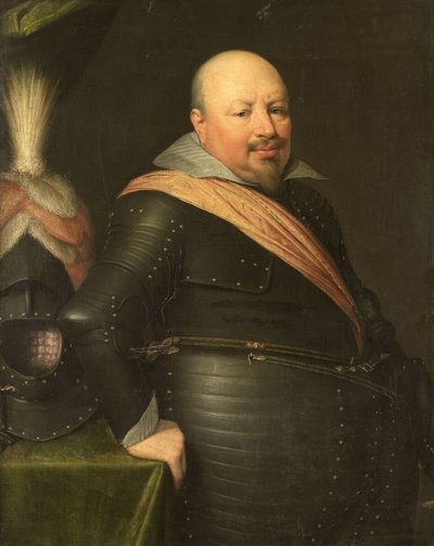 ニコラス・シュメルツィング (1561-1629) の肖像 作： Jan Antonisz van Ravesteyn (workshop of)