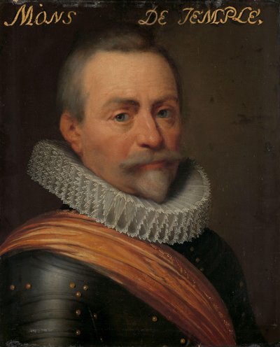Corbeecke の領主、Olivier van den Tempel の肖像 作： Jan Antonisz van Ravesteyn (workshop of)