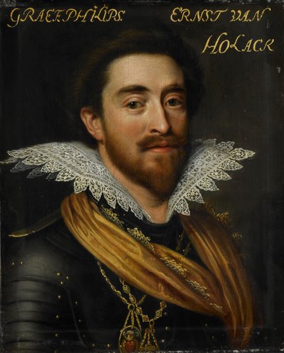 ホーエンローエ・ツー・ランゲンブルク伯フィリップ・エルンストの肖像 作： Jan Antonisz van Ravesteyn (workshop of)