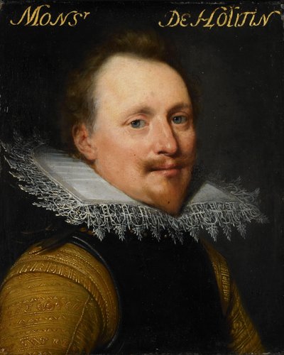 オータン領主、ウィレム・ド・スーテ・ド・ラーケの肖像 作： Jan Antonisz van Ravesteyn (workshop of)