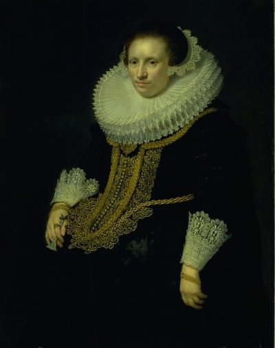 女性の肖像 作： Jan Antonisz. van Ravesteyn