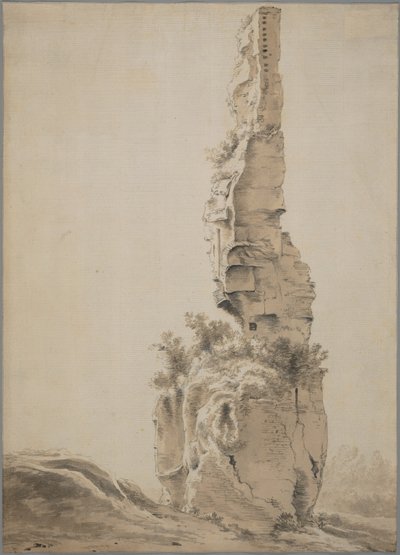 風景の中の廃墟 作： Jan Asselijn