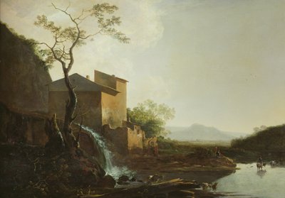 水車のある風景 作： Jan Asselyn