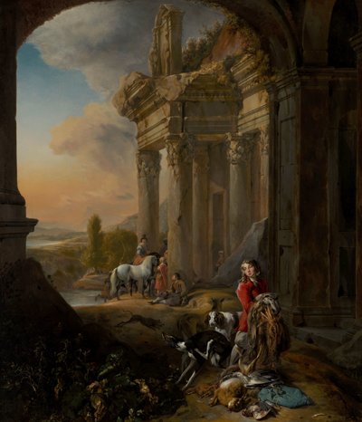 狩りの後 Na de jacht (After the Hunt) 作： Jan Baptist Weenix