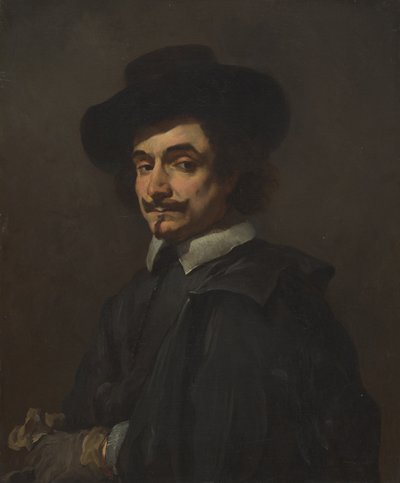 男の肖像 作： Jan Baptist Weenix