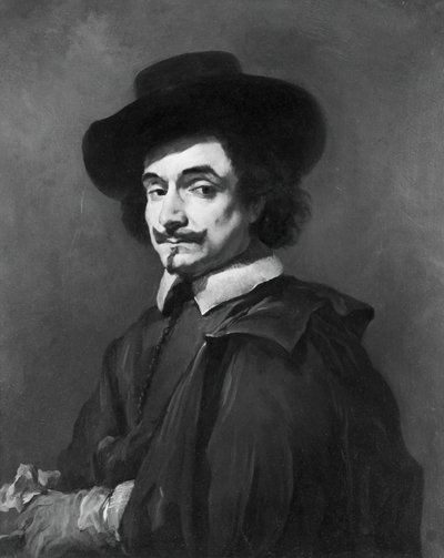 ある男の肖像」1650年頃 作： Jan Baptist Weenix