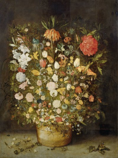 花のある静物 作： Jan Brueghel (I) (workshop of)