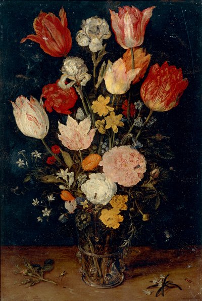 花瓶 作： Jan Brueghel the Elder