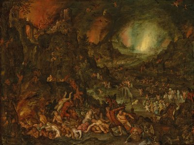 地獄 作： Jan Brueghel the Elder