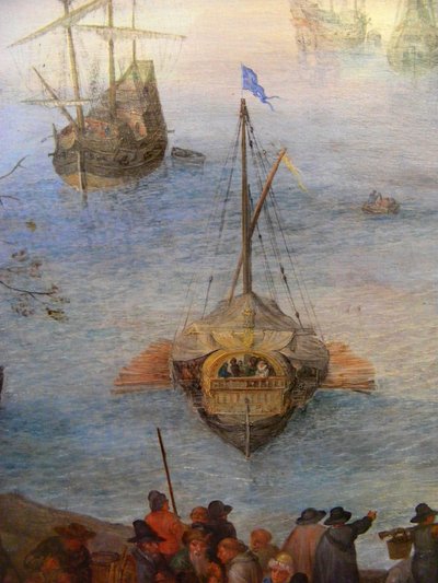 大型魚市場 作： Jan Brueghel the Elder