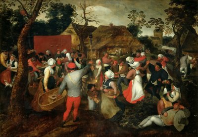婚礼の舞、1600年頃 作： Jan Brueghel the Elder