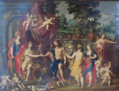 高潔な人生の寓意 作： Jan Brueghel the Younger