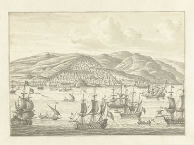 外国沖のオランダ艦隊 作： Jan Bulthuis