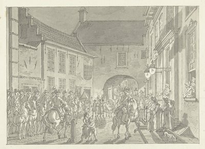 LP シュピーゲルからゲヴァンゲンポールトへ、1795年 作： Jan Bulthuis