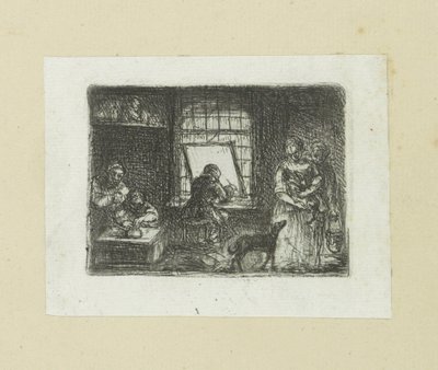 インテリア・ヴァン・イーン・プレナトリエ The Compleat Work of Etchings by John Chalon / Oeuvre Complette des Eaux Fortes par Jean Chalon (シリーズタイトル) 作： Jan Chalon