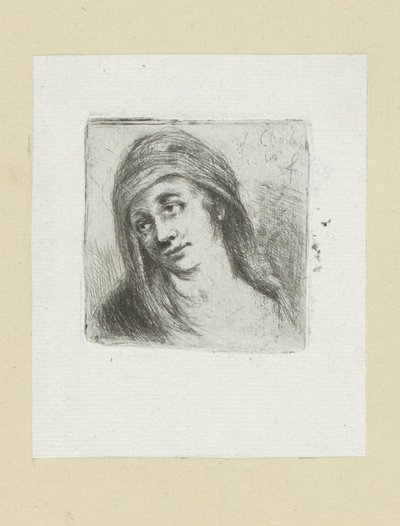 Jonge vrouw は hoofddoek に会いました The Compleat Work of Etchings by John Chalon / Oeuvre Complette des Eaux Fortes par Jean Chalon (シリーズ名) 作： Jan Chalon