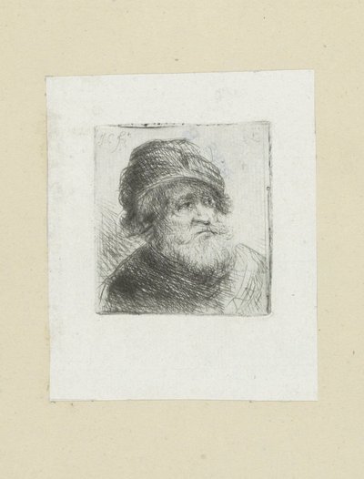 チュールバンドを履くオウデ男 The Compleat Work of Etchings by John Chalon / Oeuvre Complette des Eaux Fortes par Jean Chalon (シリーズ名) 作： Jan Chalon