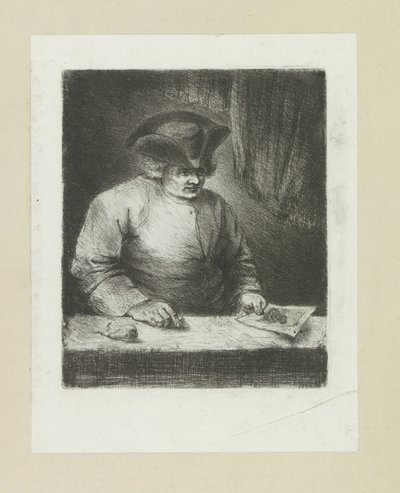 ヘンドリック・シャロンの肖像 The Compleat Work of Etchings by John Chalon / Oeuvre Complette des Eaux Fortes par Jean Chalon (シリーズ名) 作： Jan Chalon