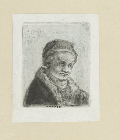 ヴォルワッセンの男がボントクラーグを置く The Compleat Work of Etchings by John Chalon / Oeuvre Complette des Eaux Fortes par Jean Chalon (シリーズ名) 作： Jan Chalon