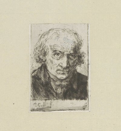 フォルワッセンの男、右へ The Compleat Work of Etchings by John Chalon / Oeuvre Complette des Eaux Fortes par Jean Chalon (シリーズ名) 作： Jan Chalon