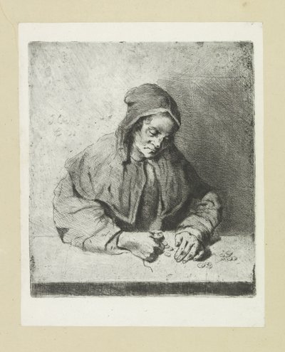 Vrouw Die Geld Tell The Compleat Work of Etchings by John Chalon / Oeuvre Complette des Eaux Fortes par Jean Chalon (シリーズ名) 作： Jan Chalon