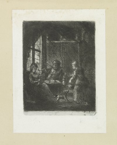 ウーンカマーがパールを置く The Compleat Work of Etchings by John Chalon / Oeuvre Complette des Eaux Fortes par Jean Chalon (シリーズ名) 作： Jan Chalon