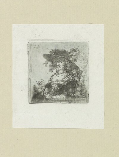 Zittende vrouw met hoed The Compleat Work of Etchings by John Chalon / Oeuvre Complette des Eaux Fortes par Jean Chalon (シリーズタイトル) 作： Jan Chalon
