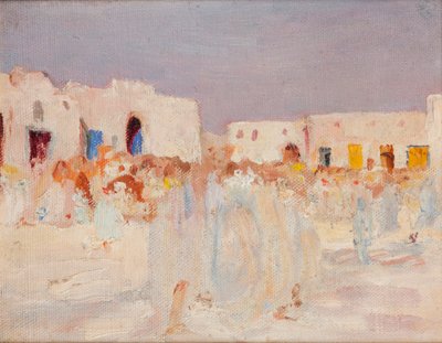 Kairouan (Em um Bazar) 作： Jan Ciągliński