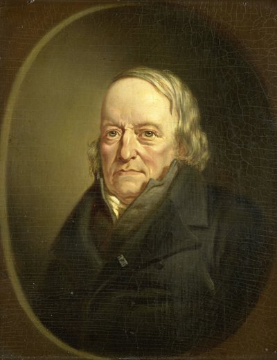 ヨハネス・キンカー、詩人、哲学者、リエージュ大学教授の肖像 作： Jan Cornelis van Rossum