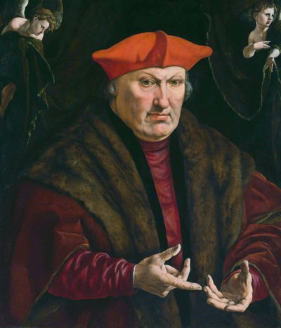 エラール・ド・ラ・マルクの肖像[1］
別タイトル  

エラール・ド・ラ・マルク（1472-1538）の肖像。リエージュの王子司教。 作： Jan Cornelisz Vermeyen