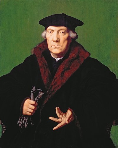 Jan Carondeletの肖像、1550年頃 作： Jan Cornelisz Vermeyen