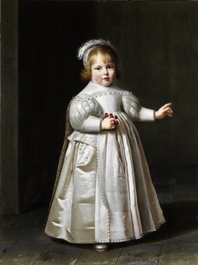 ウィレム・ファン・デル・ミューレンの肖像 作： Jan Cornelisz. van Loenen
