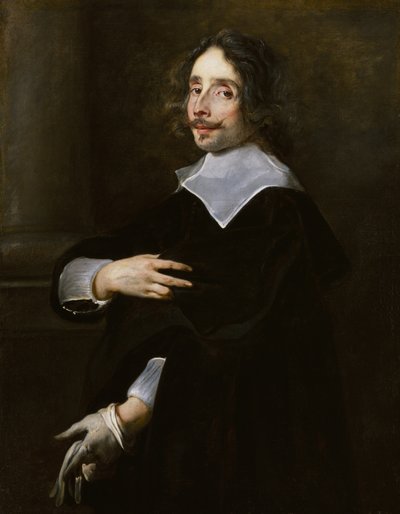 若い男、1650年頃 作： Jan Cossiers
