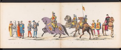 ライデン学生のマスカレード、1865年（プレート8） 1865 年 6 月 6 日にライデン学生団のメンバーが開催した衣装を着た行進。 作： Jan Daniël Cornelis Carel Willem baron de Constant Rebecque