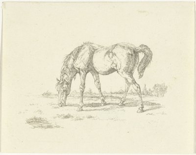 右に放牧馬 作： Jan Dasveldt