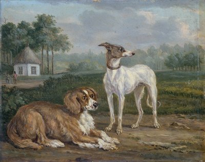 二匹の犬 作： Jan Dasveldt