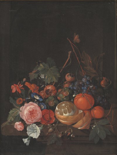花と果実 作： Jan Davidsz de Heem